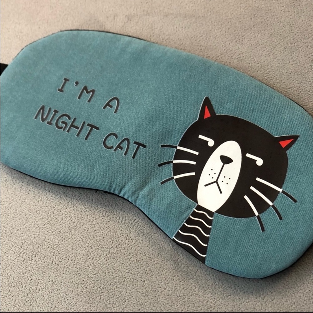 I’m A Night Cat ~ Sleep Mask ~ Brand New!